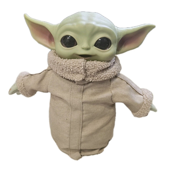 Mattel Other - Mattel Star Wars Mandalorian The Child Baby Yoda Grogu Plush Toy Doll 11” Tall